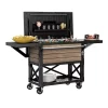 Keter 85 Litre Patio Cooler and Beverage Cart - Image 2