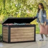 Keter Ashwood Signature 570 Litre Outdoor Storage Deck Box - Image 2