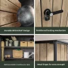 Keter Ashwood Signature Alto 1415 Litre Vertical Storage Shed with Shelves 4ft 6" x 2ft 4" (1.4 x 0.7m) - Image 5