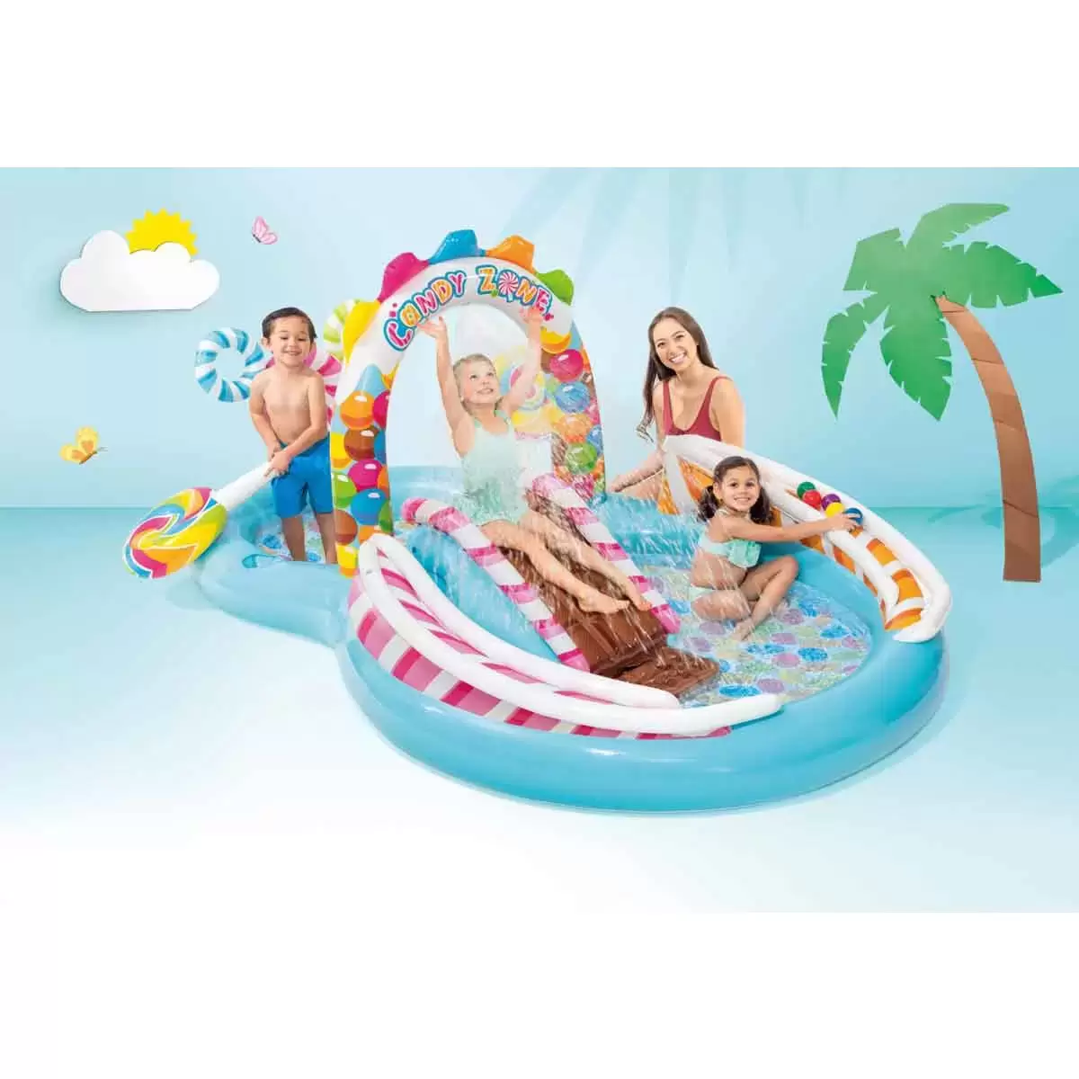 Intex Candy Zone Inflatable Playcentre - Image 3