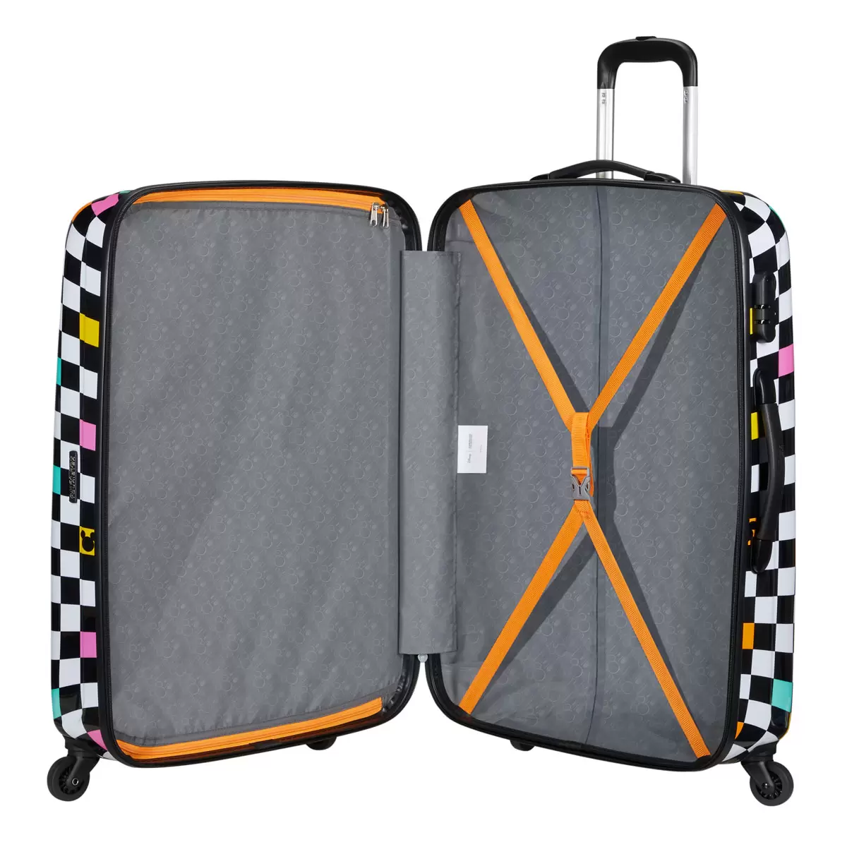American Tourister Disney 56cm Carry On Mickey Check