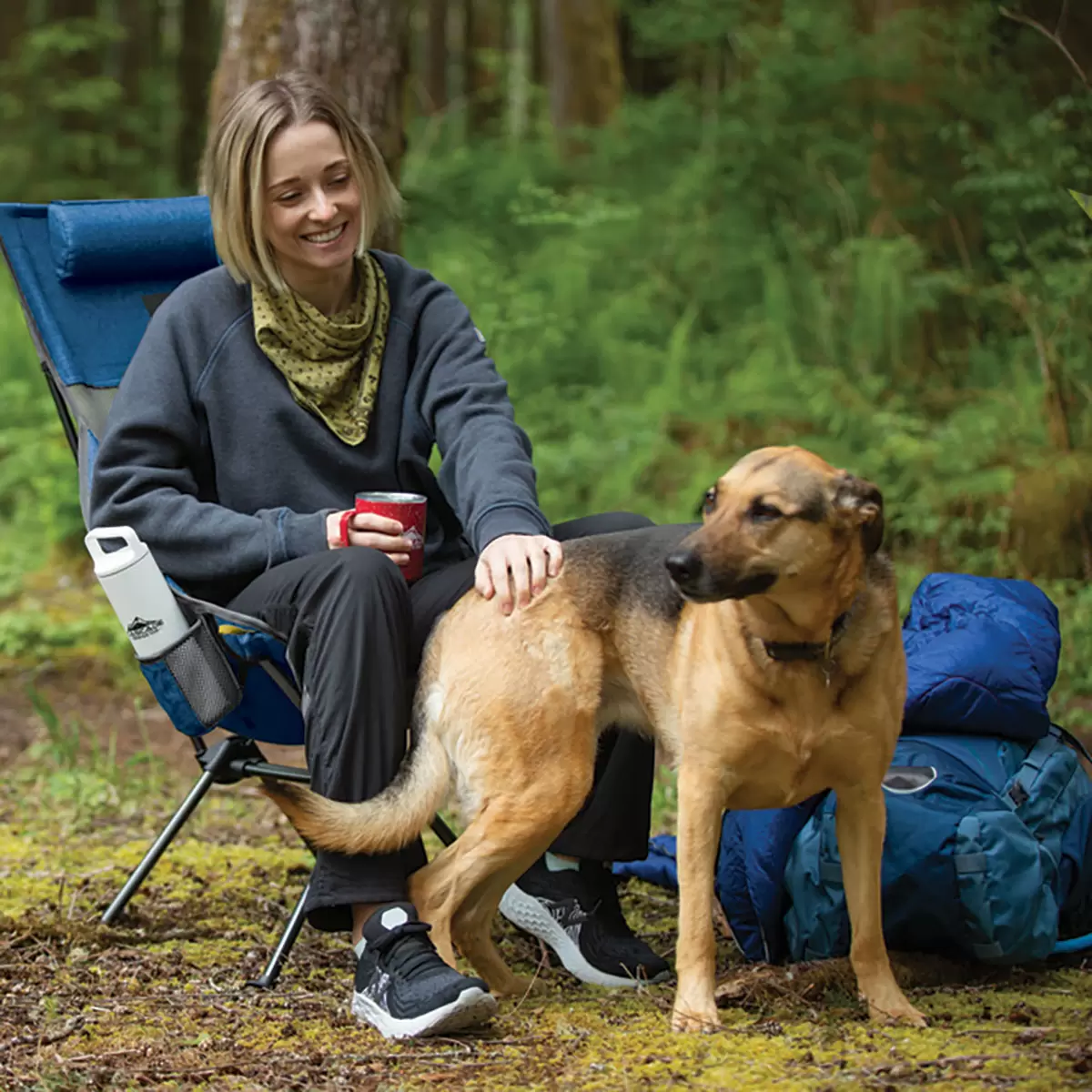 Cascade Mountain Tech Ultralight Highback Chair - Image 4
