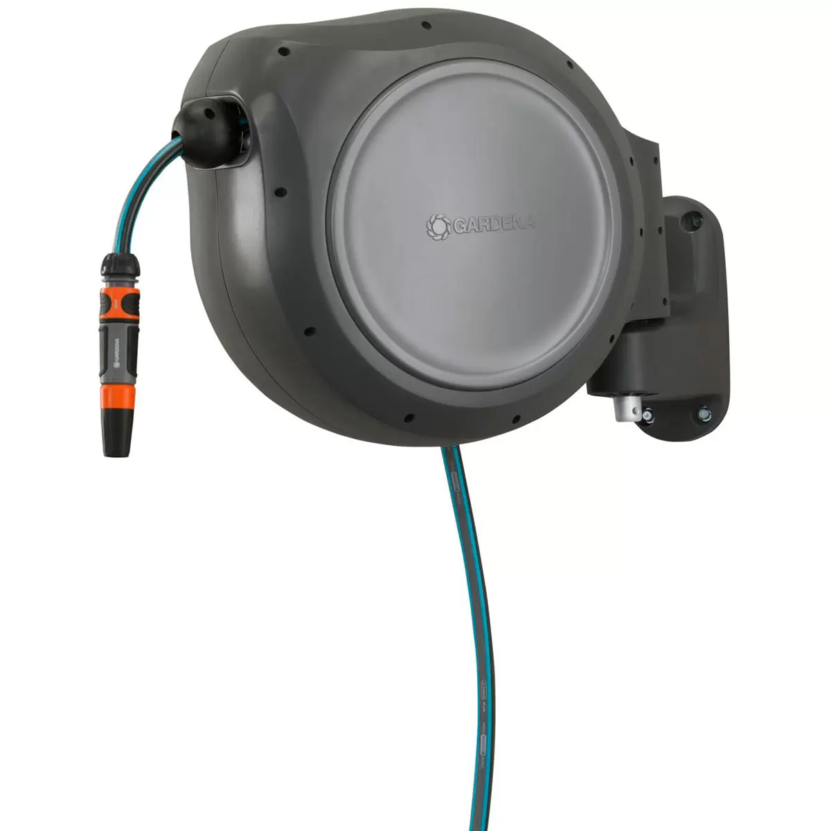 Gardena Wall-Mounted 30m Hose Box with Automatic Roll-Up
