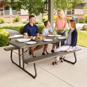 Lifetime 6ft Classic Folding Picnic Table Model 60112