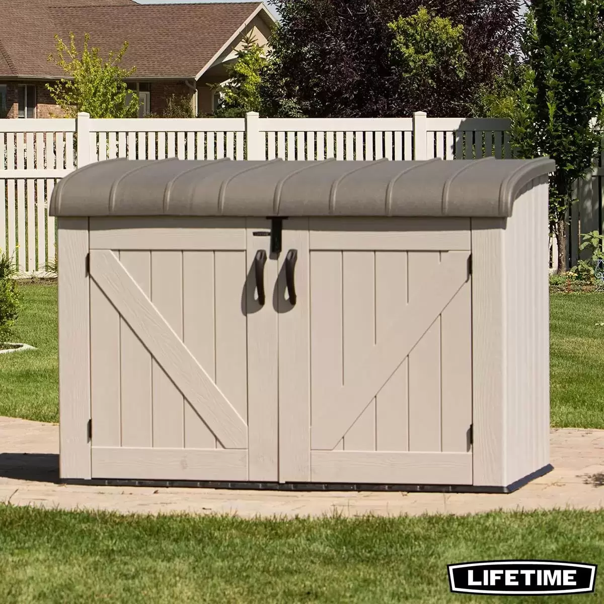 Lifetime Horizontal 2190 Litre Storage Shed Model 60170
