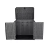 Lifetime Horizontal Wood Look 1300 Litre Storage Shed Model 60350 - Image 3
