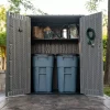 Lifetime Rough Cut Vertical 2060 Litre Storage Shed Model 60375U