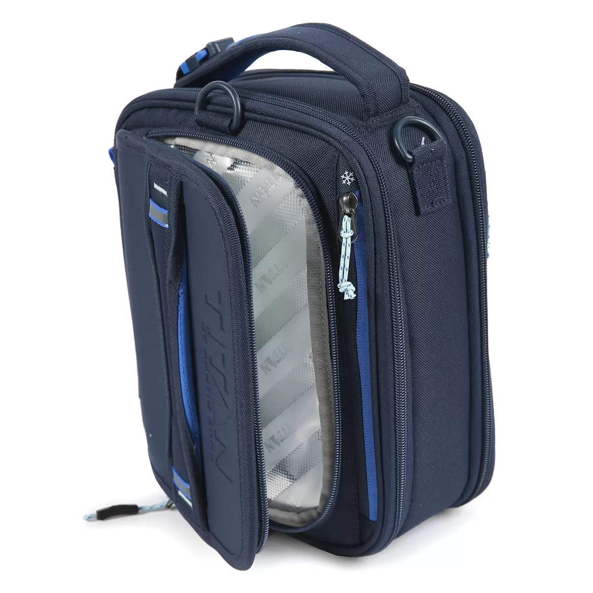 Titan Expandable Lunchbox with Ice Walls in Navy - Image 6