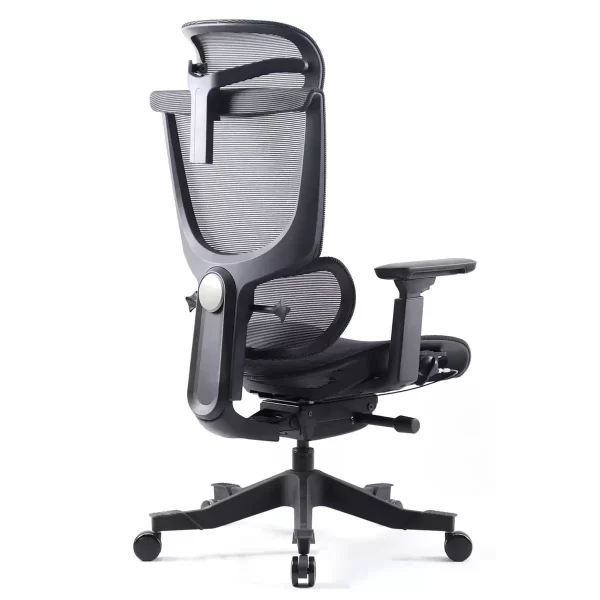 Elise Mesh Operator Chair with Adjustable Headrest - Image 4