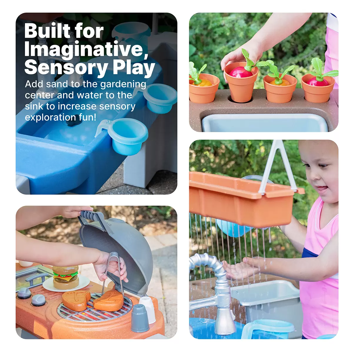 Step2 Grill and Splash Play Centre with Canopy - Image 5