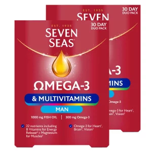 Seven Seas Omega-3 and Multivitamins Man 2 Pack