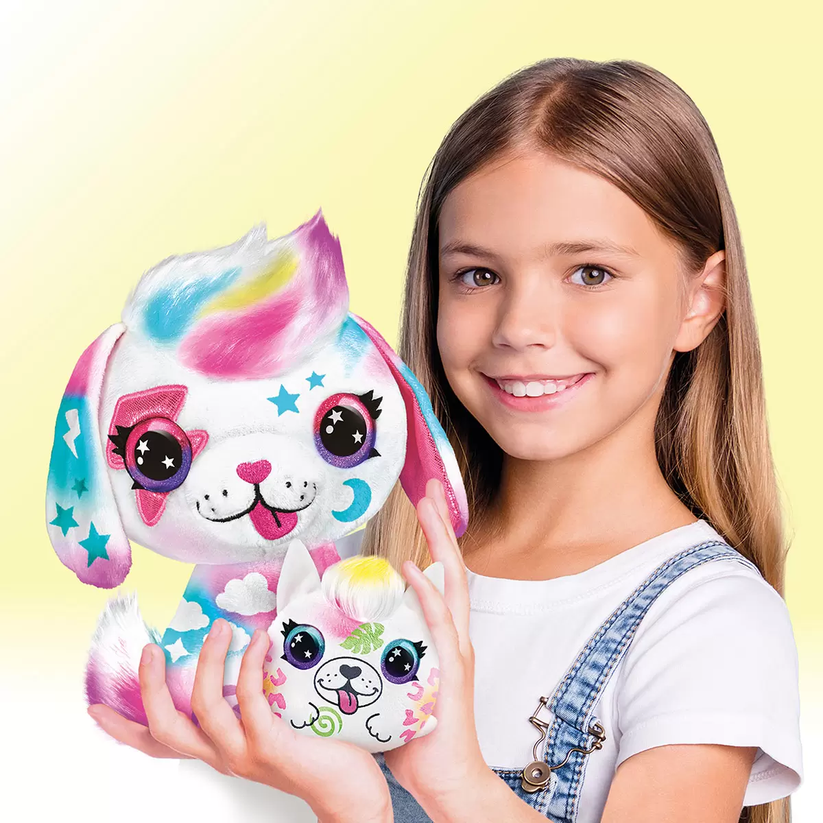Airbrush Plush Family Pack With Stencils Chalks - Image 2