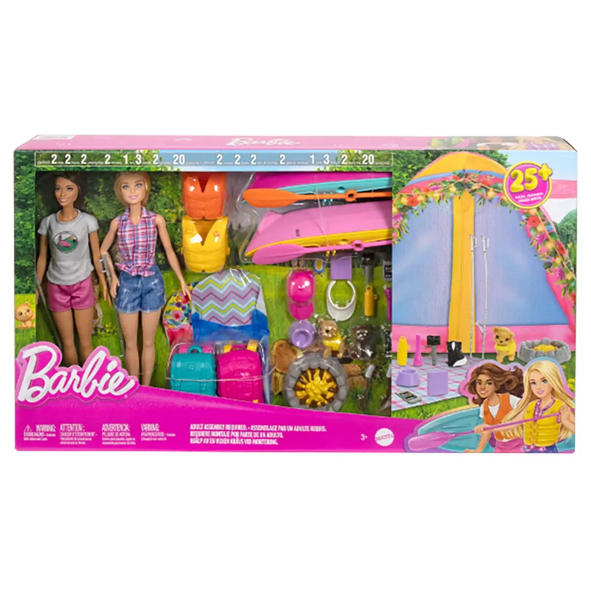 Barbie Outdoor Camping Adventure Playset - Image 2