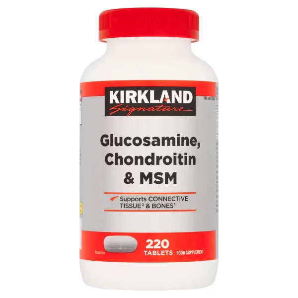 Kirkland Signature Glucosamine Chondroitin and MSM 220 Count