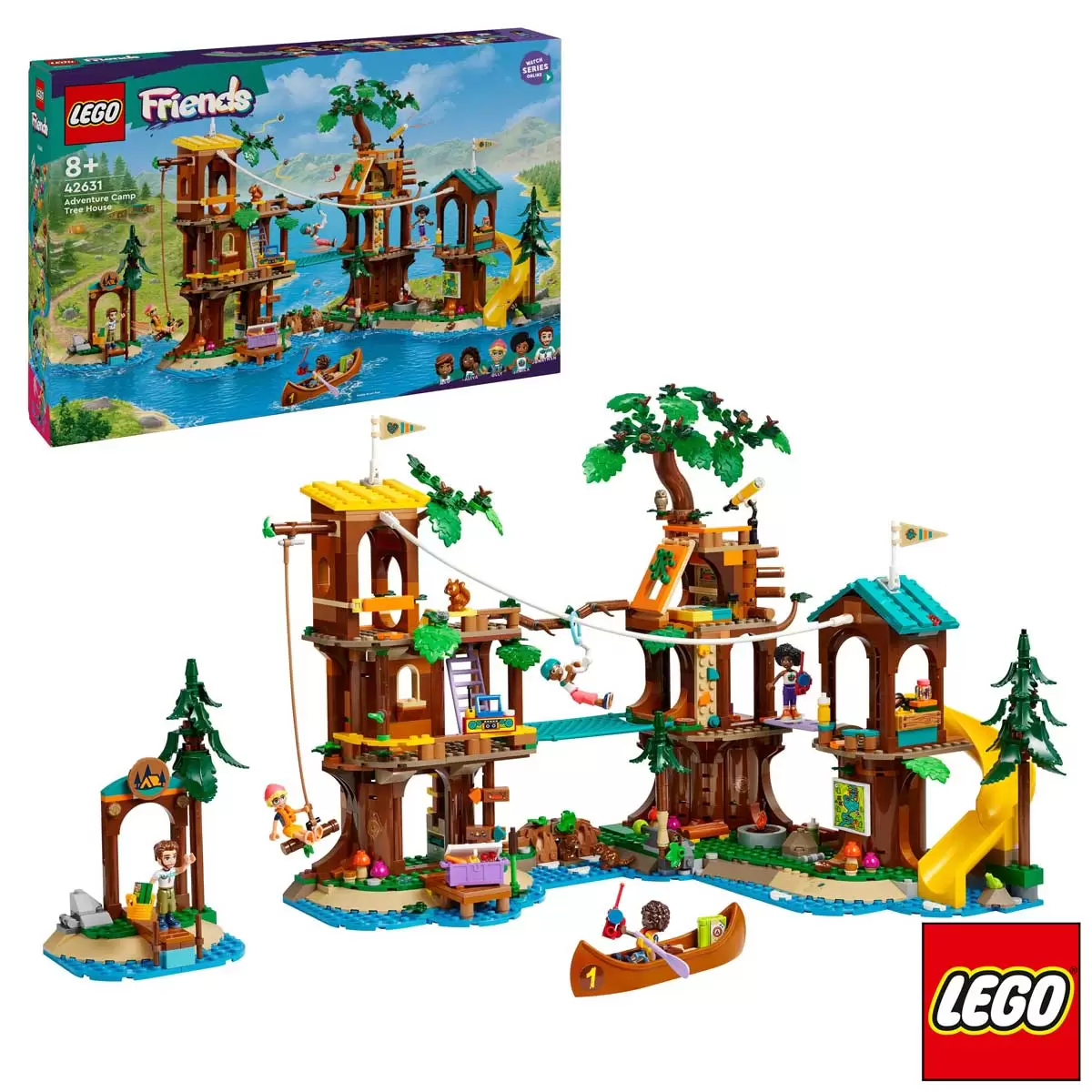 LEGO Friends Adventure Camp Tree House Model 42631