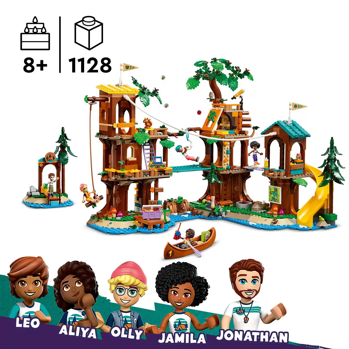 LEGO Friends Adventure Camp Tree House Model 42631 - Image 7