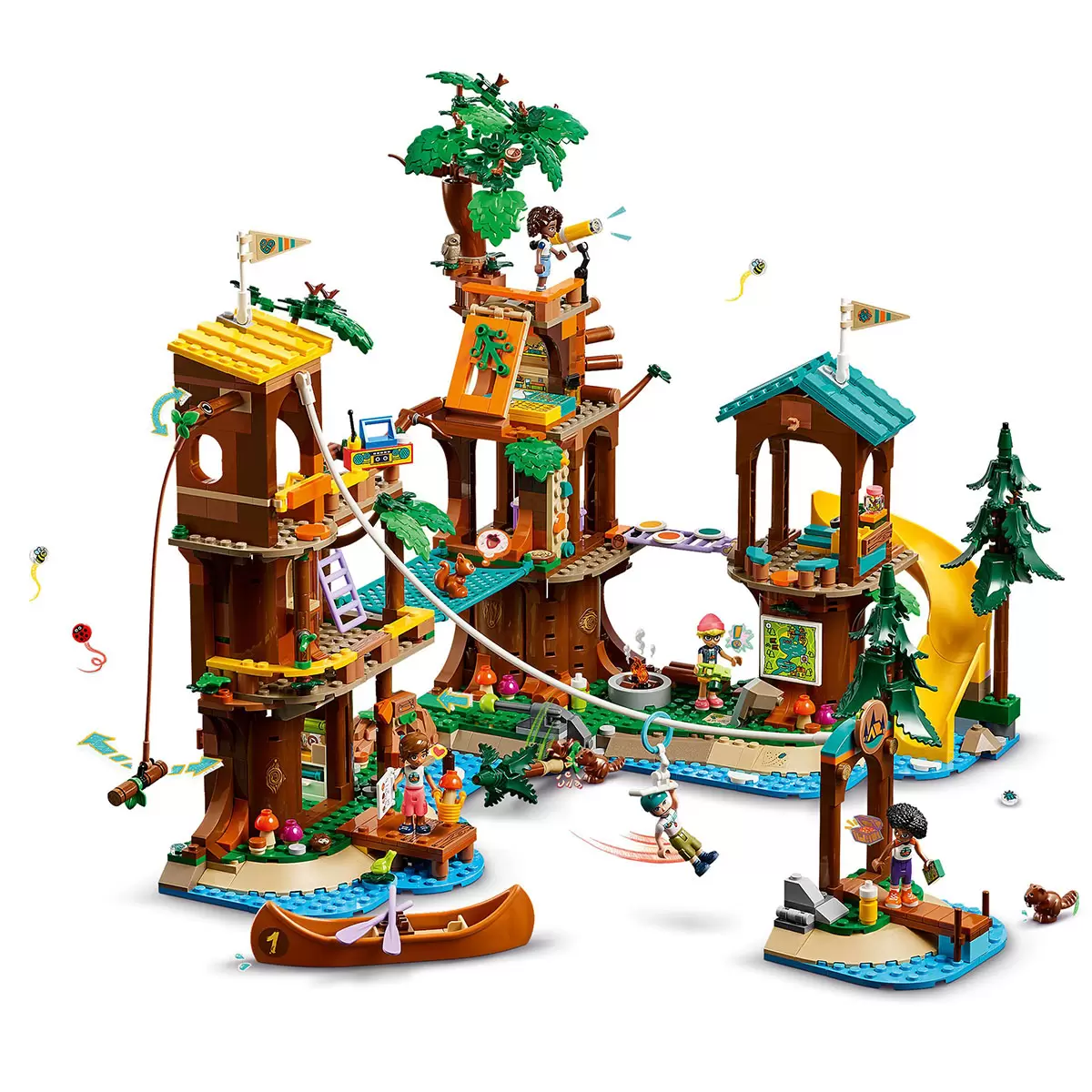 LEGO Friends Adventure Camp Tree House Model 42631 - Image 6