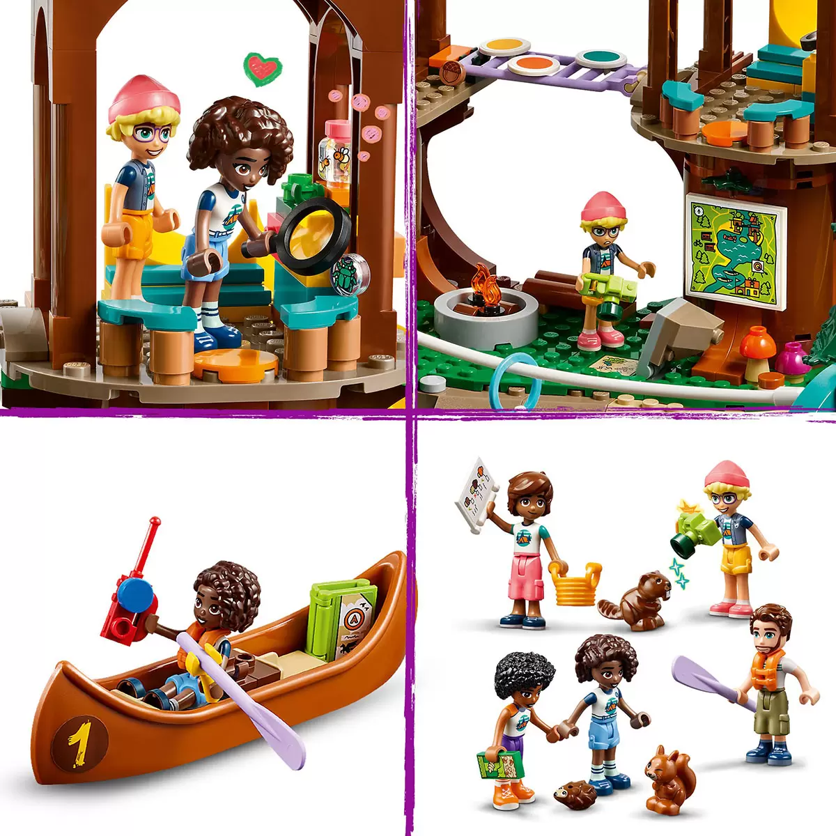 LEGO Friends Adventure Camp Tree House Model 42631 - Image 4