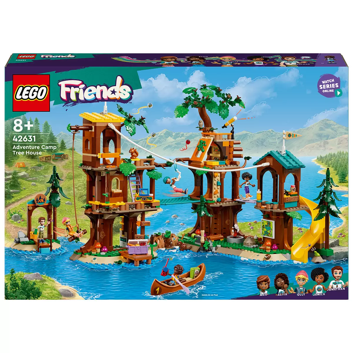 LEGO Friends Adventure Camp Tree House Model 42631