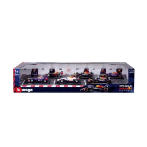 Burago Highly Detailed Formula One Cars Red Bull 6 Pack