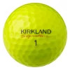 Kirkland Signature 3-Piece Urethane Cover Neon Yellow Golf Balls 24 Pack - Image 6