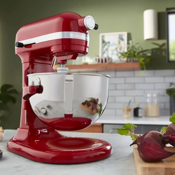 KitchenAid Heavy Duty Stand Mixer 5.2L Empire Red 5KSM55SXXBER - Image 5