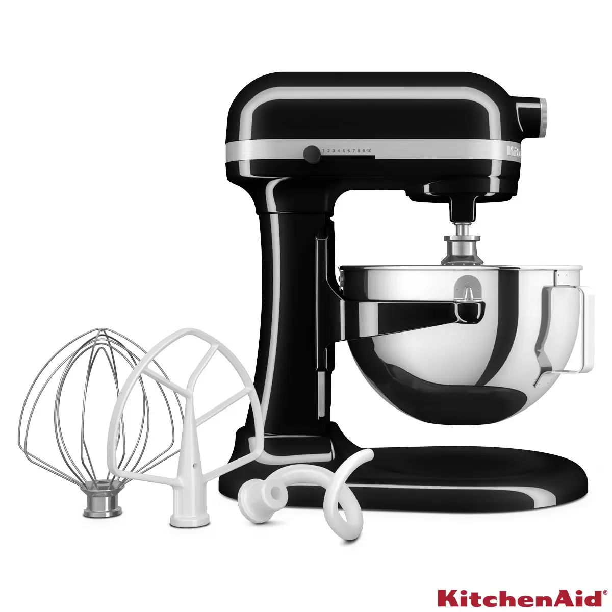 KitchenAid Heavy Duty Stand Mixer 5.2L Onyx Black 5KSM55SXXBOB