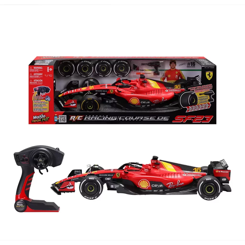 Maisto Formula Racing RC Ferrari Charles LeClerc 1:10