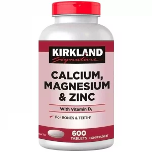 Kirkland Signature Calcium Magnesium and Zinc 600 Count