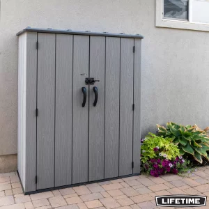 Lifetime Vertical 1510 Litre Storage Shed with Shelving