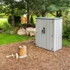 Lifetime Vertical 1510 Litre Storage Shed with Shelving 4ft 6" x 2ft 4" (1.4 x 0.7m) - Image 4