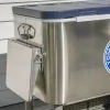 Tommy Bahama 95 Litre Stainless Steel Rolling Cooler - Image 4