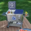 Tommy Bahama 95 Litre Stainless Steel Rolling Cooler - Image 5