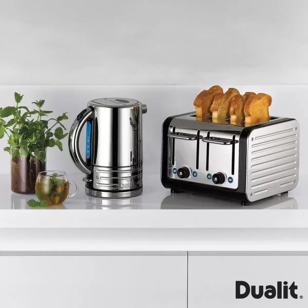 Dualit Architect Kettle and 4 Slot Toaster Matt Black - Image 2