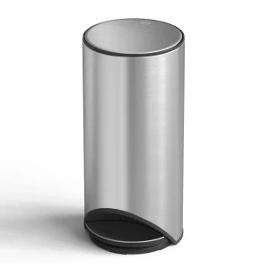 Joseph Joseph 30L Slimline Pedal Bin with Liner Pocket Stainless Steel