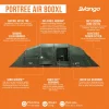 Vango Portree Air 800XL Inflatable Tent 8 Person - Image 3