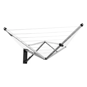 Brabantia Wallfix 24m Clothes Airer and Cover