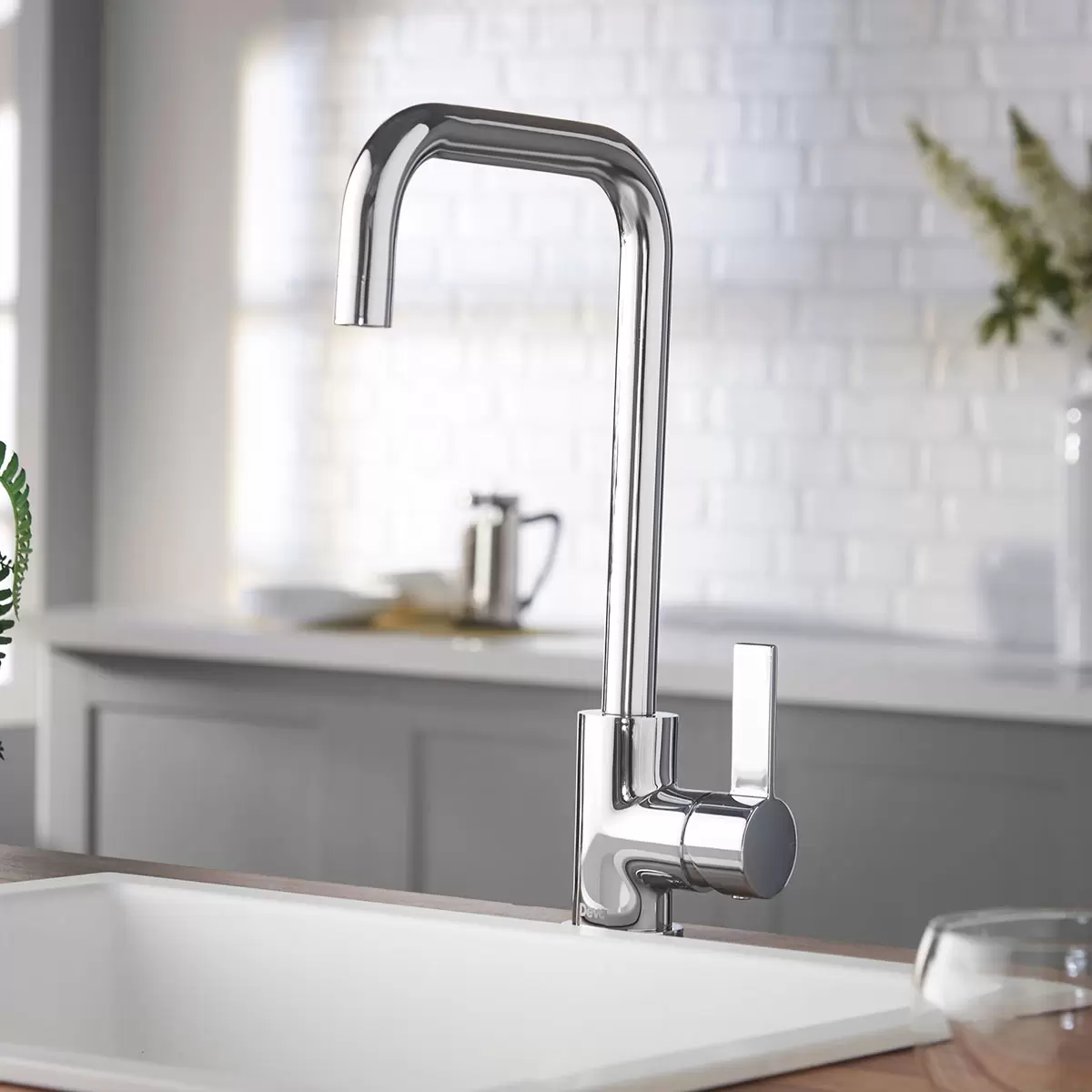 Deva Ashworth Kitchen Sink Mixer Tap In Chrome Model ASH104 - Image 2