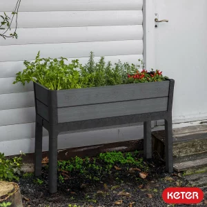 Keter Cortina Raised Garden Bed with Self-Watering System