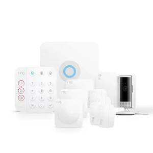Ring 10 Piece Alarm 2.0 Camera Kit with Indoor Cam
