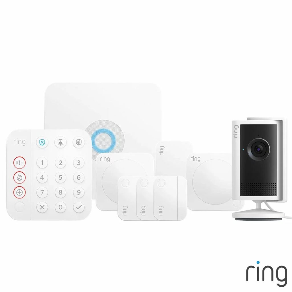 Ring 2nd Generation 9 Piece Alarm Starter Kit