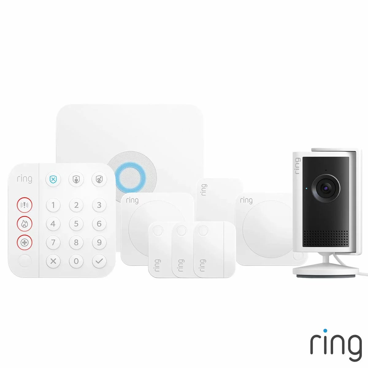 Ring 2nd Generation 9 Piece Alarm Starter Kit