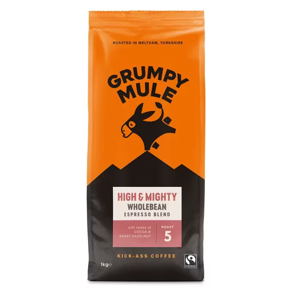 Grumpy Mule Dark Peak Coffee Beans 1kg