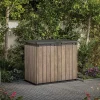 Keter Ashwood Signature 1150 Litre Horizontal Storage Shed 4ft 7" x 2ft 8" (1.4 x 0.82m) - Image 2
