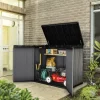 Keter Storm Grey Signature 1150 Litre Horizontal Storage Shed 4ft 7" x 2ft 8" (1.4 x 0.82m) - Image 3