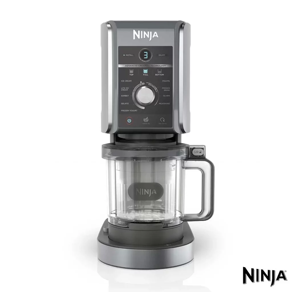 Ninja CREAMi Deluxe 10-in-1 Ice Cream Maker NC501UK