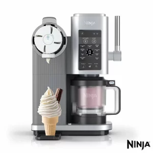 Ninja Swirl by Creami 13-in-1 Soft Serve Ice Cream Maker NC701UK