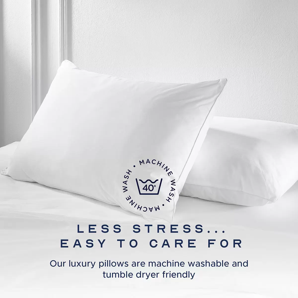 Snuggledown Clusterdown Synthetic Pillows 4 Pack - Image 7