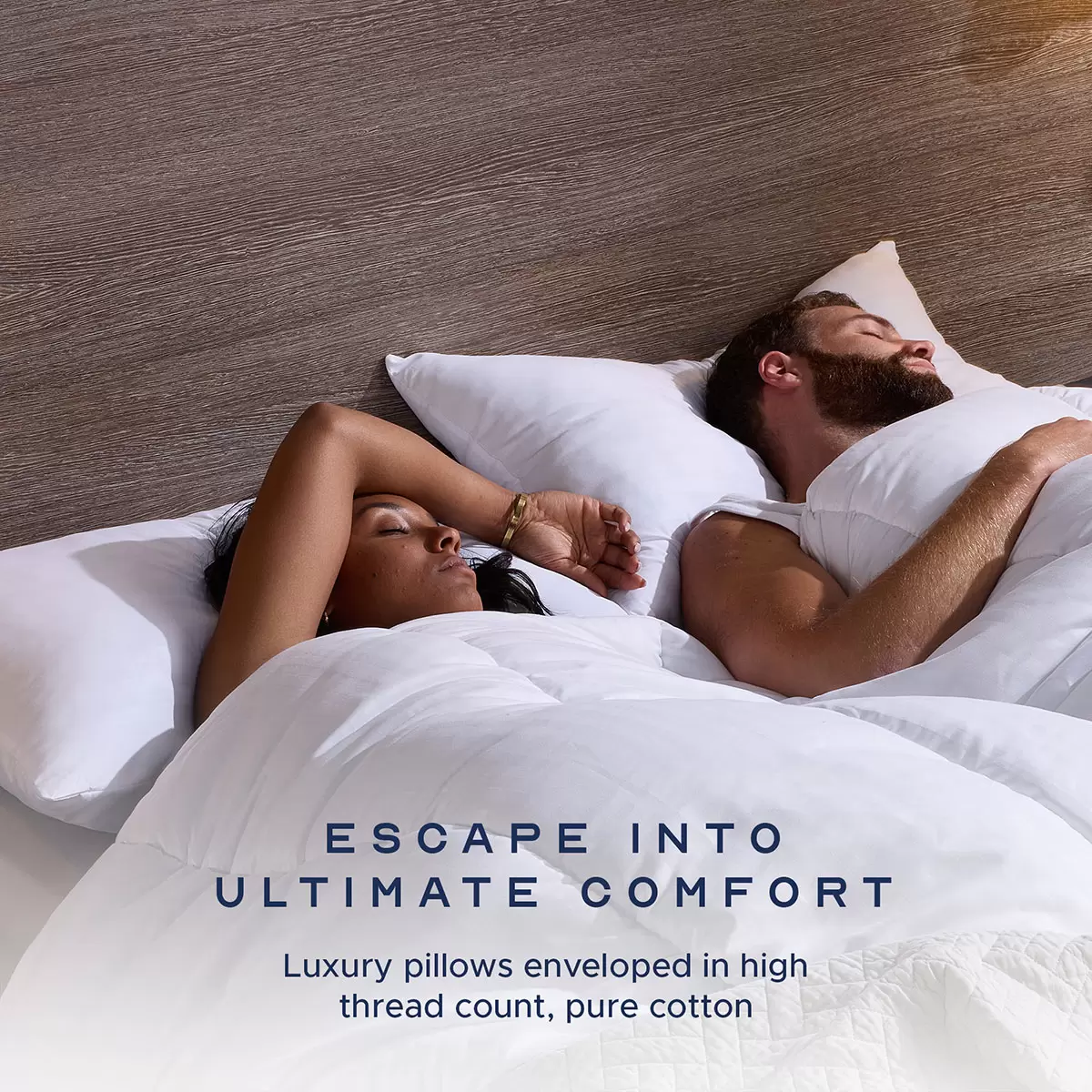 Snuggledown Clusterdown Synthetic Pillows 4 Pack - Image 4