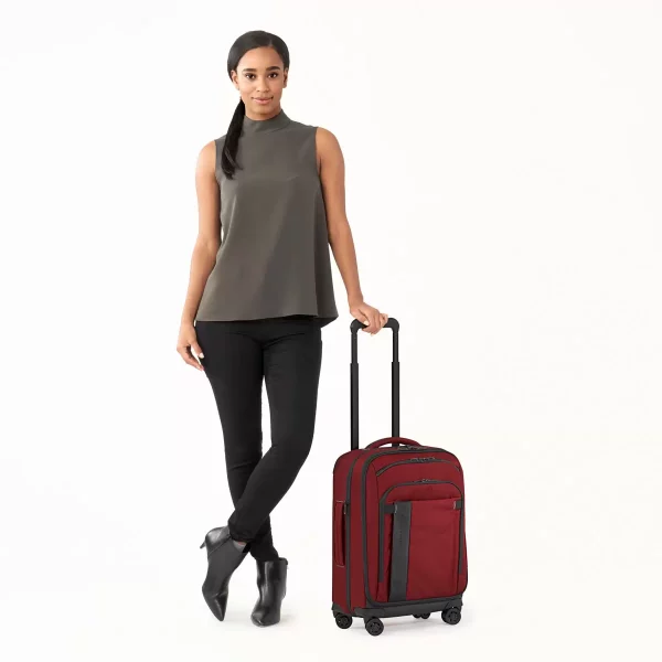Briggs & Riley ZDX 53cm Carry-On Expandable 4 Wheel Spinner Suitcase